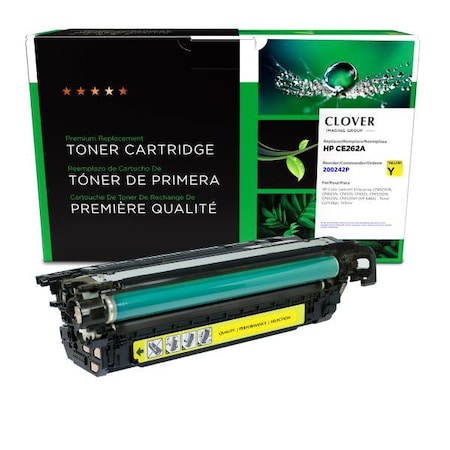 Clover Imaging Group Imaging Remanufactured Yellow Toner Cartridge 200242P